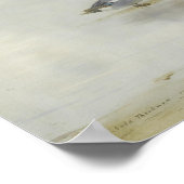 Wigeon en Blauwgroen door de waterkant, Art Poster (Hoek)