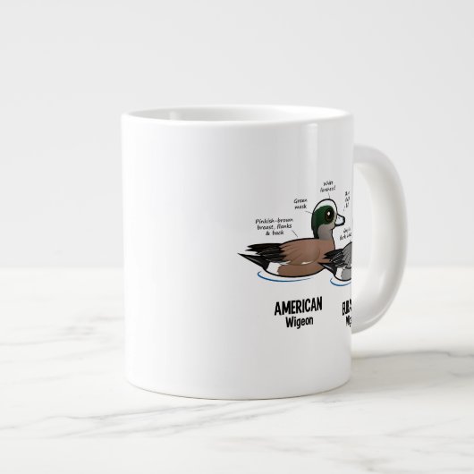 Wigeon vs Wigeon Grote Koffiekop (Voorkant rechts)