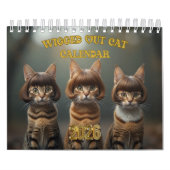 Wigged out Cat Kalender (Hoes)