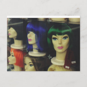 Wiggen in een Los Angeles-winkel Briefkaart