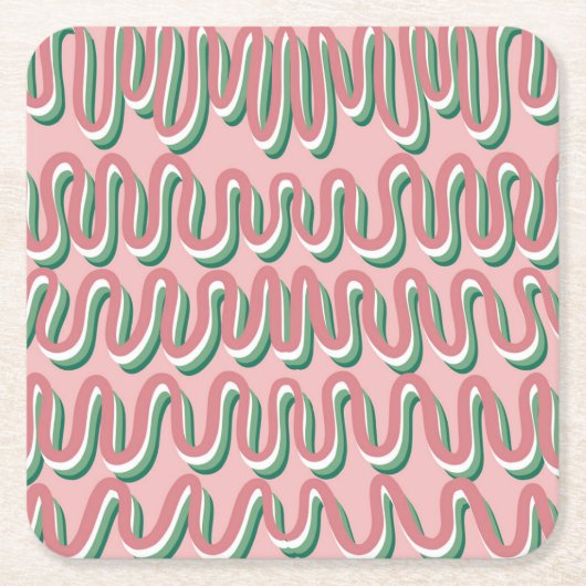 Wiggle Coaster Kartonnen Onderzetters (Voorkant)