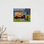 Wigglebottom Bus Poster (Keuken)