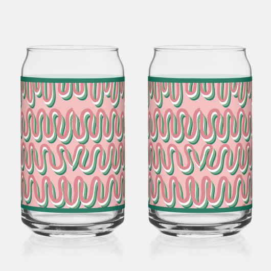 Wiggles Soda Glass Blikvorm Glas (Rechts)