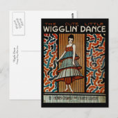 Wigglin Dance Briefkaart (Voorkant / Achterkant)