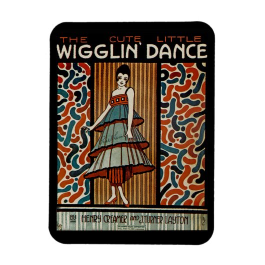 Wigglin Dance Magneet (Verticaal)