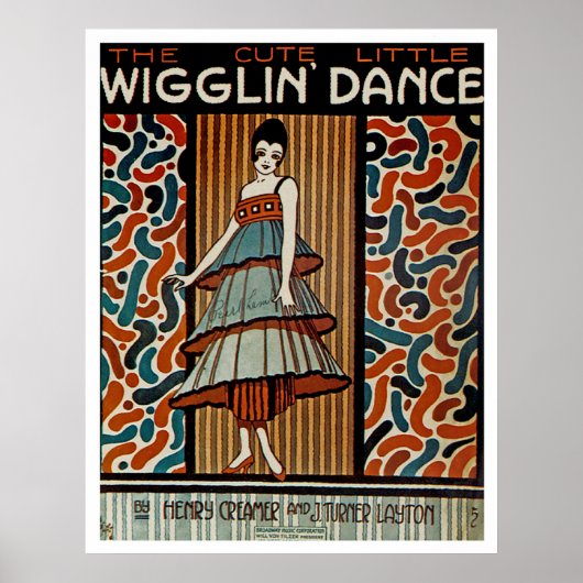 Wigglin Dance Poster (Voorkant)
