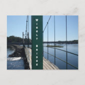 Wiggly Bridge York Maine Photographic Briefkaart (Voorkant)