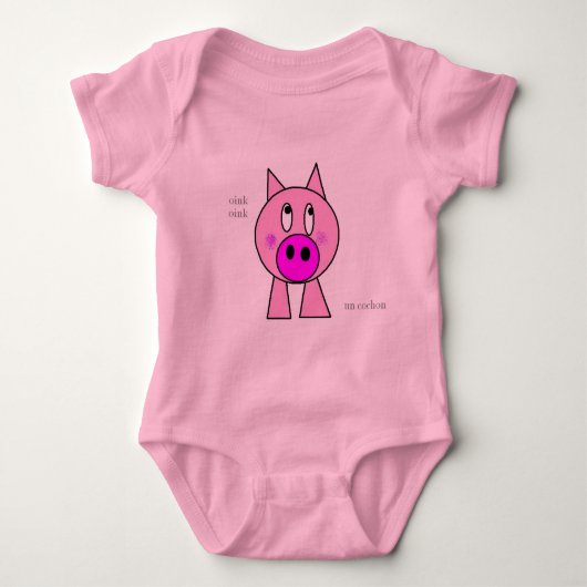 Wiggly Piggly Romper (Voorkant)