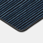 Wiggly Vertical Lines Custom Gaming Extended Bureaumat (Hoek)