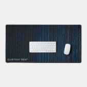 Wiggly Vertical Lines Custom Gaming Extended Bureaumat (Keyboard & Muis)