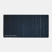 Wiggly Vertical Lines Custom Gaming Extended Bureaumat (Voorkant)