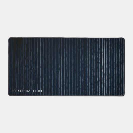 Wiggly Vertical Lines Custom Gaming Extended Bureaumat (Voorkant)