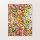 Wiggly Wobbly Wumble Woods Valentijnsdag Legpuzzel (Verticaal)