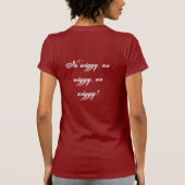 Wiggy/no wiggy t-shirt (Achterkant)