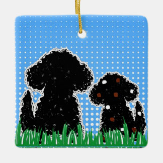 WiggyDogs Keramisch Ornament