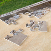 Wight badhuisje legpuzzel (Zijkant)