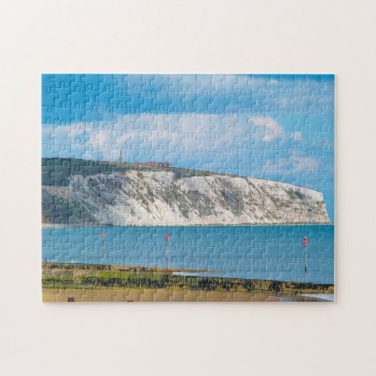 Wight eiland. Legpuzzel (Horizontaal)