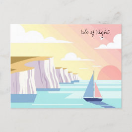 Wight Engeland Reizen Briefkaart