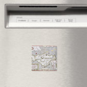 Wight Island, gegraveerd door Jodocus Hondius Magneet (Insitu (Vaatwasser))