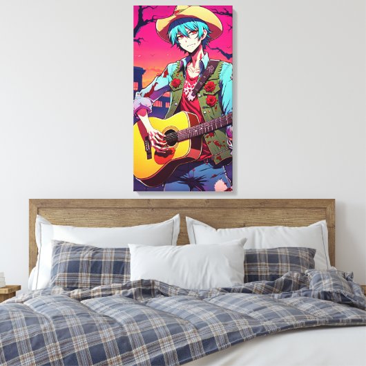 Wight Walker Canvas Afdruk (Insitu (Slaapkamer))