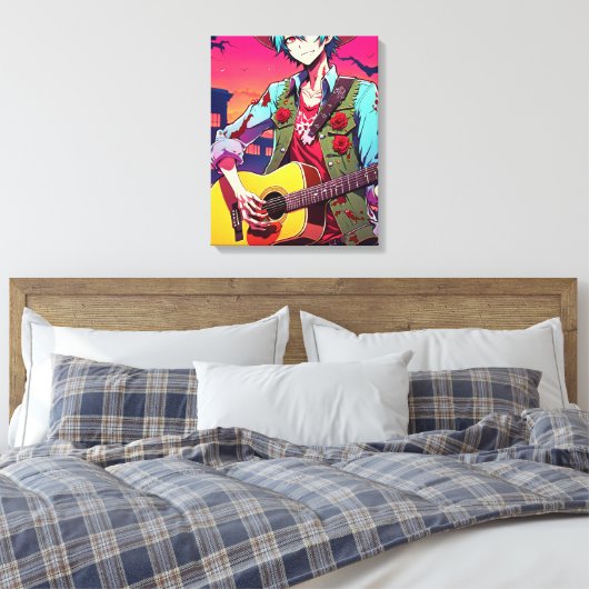 Wight Walker Canvas Afdruk (Insitu (Slaapkamer))