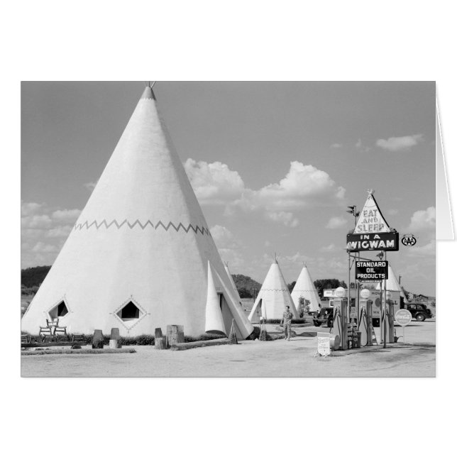Wigwam Motel, 1940 (Voorkant Horizontaal)