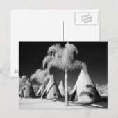 Wigwam Motel, Route 66, Rialto, Californië Briefkaart (Voorkant / Achterkant)