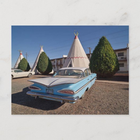 Wigwam Motel U.S. Route 66 in Holbrook, Arizona Briefkaart (Voorkant)