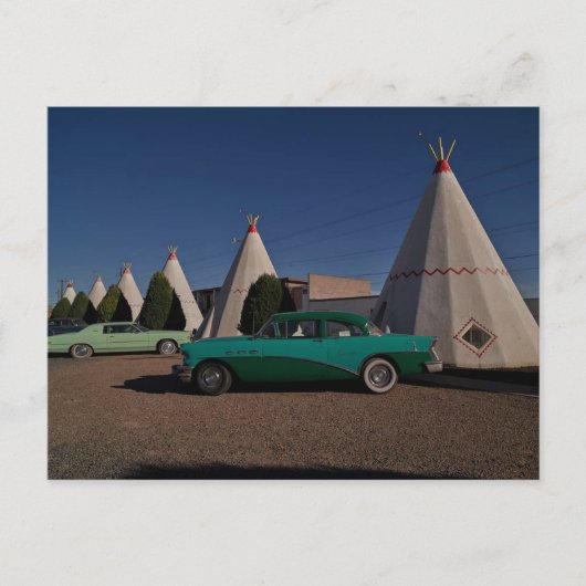 Wigwam Motel U.S. Route 66 in Holbrook, Arizona Briefkaart (Voorkant)
