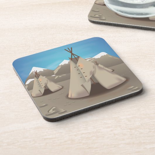 Wigwam Onderzetter (Linkerzijde)