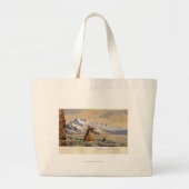 Wigwam van Ute Indians, Salt Lake City Grote Tote Bag (Voorkant)