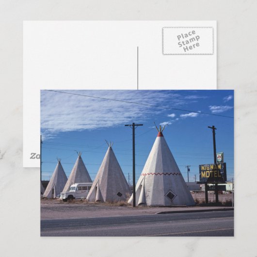 Wigwam Village Motel Route 66 Holbrook, Arizona Briefkaart (Voorkant / Achterkant)