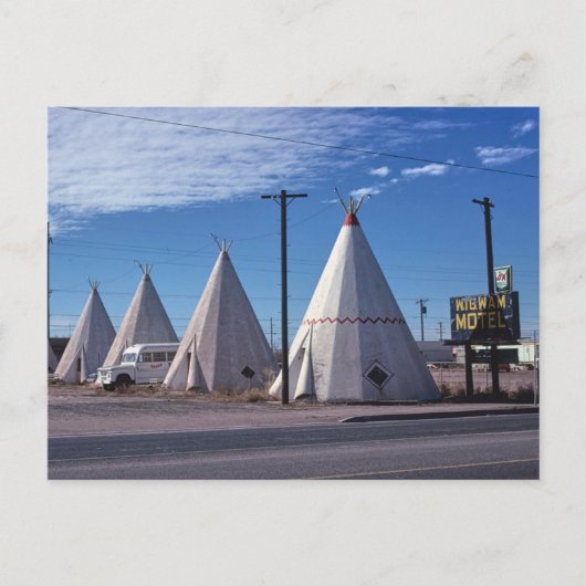 Wigwam Village Motel Route 66 Holbrook, Arizona Briefkaart (Voorkant)