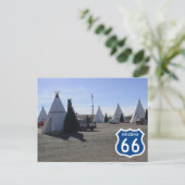 Wigwam Village Motel Route 66 Holbrook, Arizona Po Briefkaart (Staand voorkant)