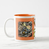 WiHCiCS?: Carmella San Francisco Tweekleurige Koffiemok (Links)