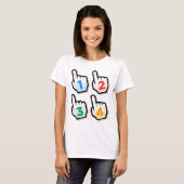 Wii Manos T-shirt (Voorkant volledig)