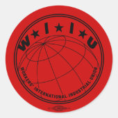 WIIU Stickers groot (Voorkant)