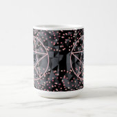 WiizyWitch Magic Witch Cosmic Cat Pentacle Magick Koffiemok (Center)