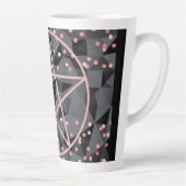 WiizyWitch Magic Witch Cosmic Cat Pentacle Magick Latte Mok (Rechts)