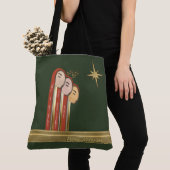 Wij 3 Kings - Art Deco-kerstmis op maat Tote Bag (Dichtbij)
