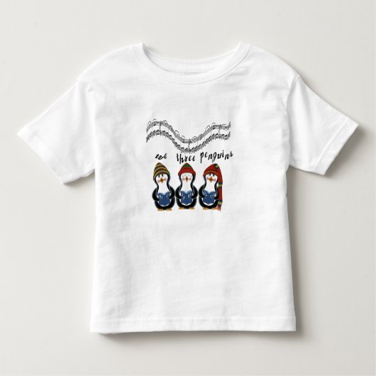 Wij 3 Pinguïns Vakantie Tshirts en Cadeaus (Voorkant)