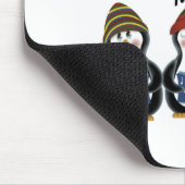 Wij 3 Pinguïns Vakantie Tshirts en Cadeaus Muismat (Hoek)