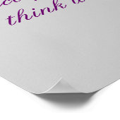 wij aanvaarden het loveau dat wij verdienen . poster (Hoek)