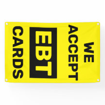 Wij accepteren EBT-kaarten Gemakswinkel Winkel Muu