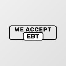 Wij accepteren EBT-winkel Zakelijke winkel