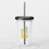 Wij allen Belong Acryl Drinkbeker (Voorkant)