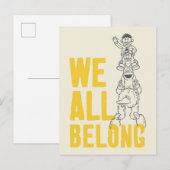 Wij allen Belong Briefkaart (Voorkant / Achterkant)