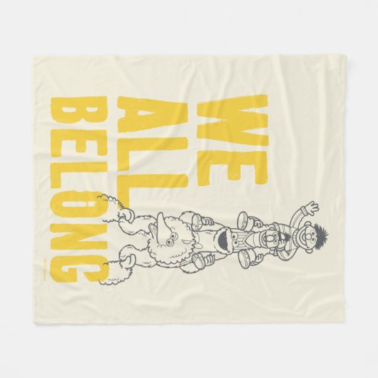 Wij allen Belong Fleece Deken (Voorkant (Horizontaal))