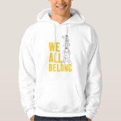 Wij allen Belong Hoodie (Voorkant)