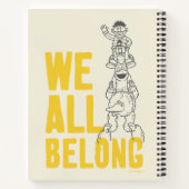 Wij allen Belong Notitieboek (Achterkant)
